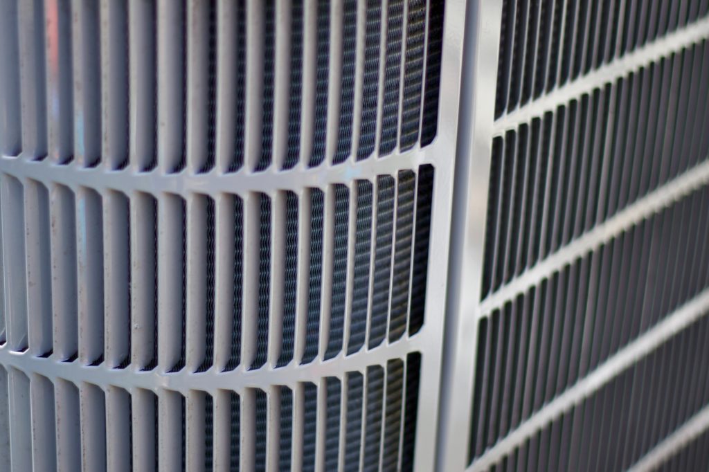 Close up of HVAC venting during a hvac service in Brooks, GA.