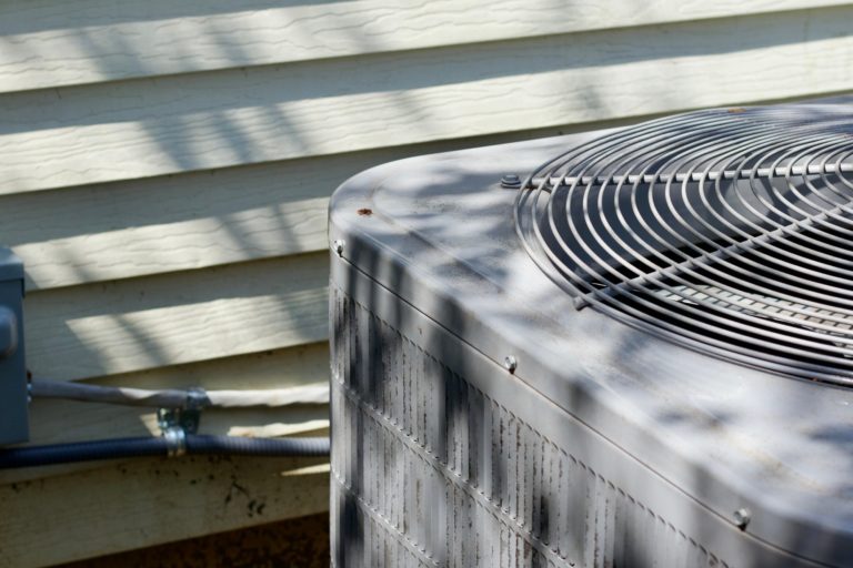 HVAC unit outside a home in Moreland